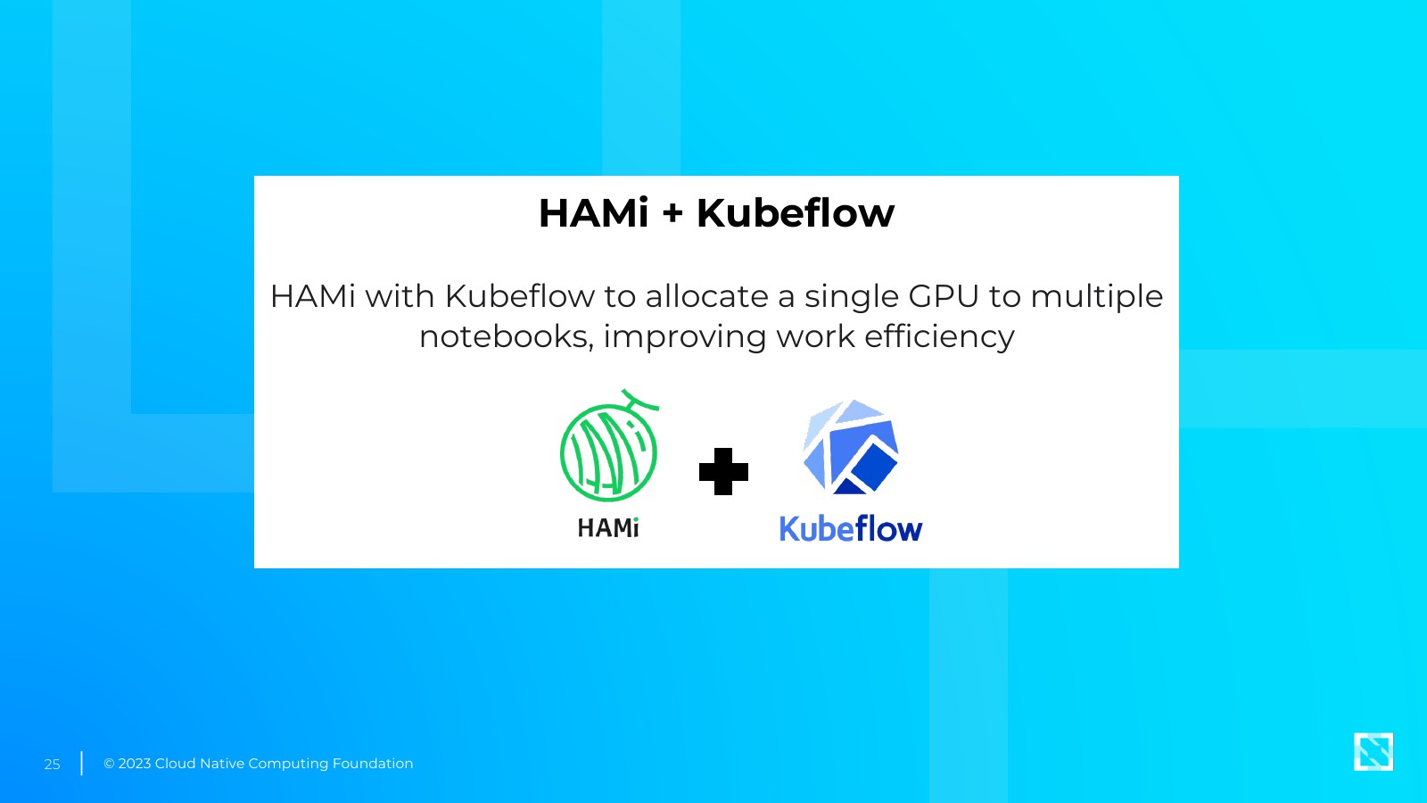 HAMi plus Kubeflow: one GPU for several notebooks