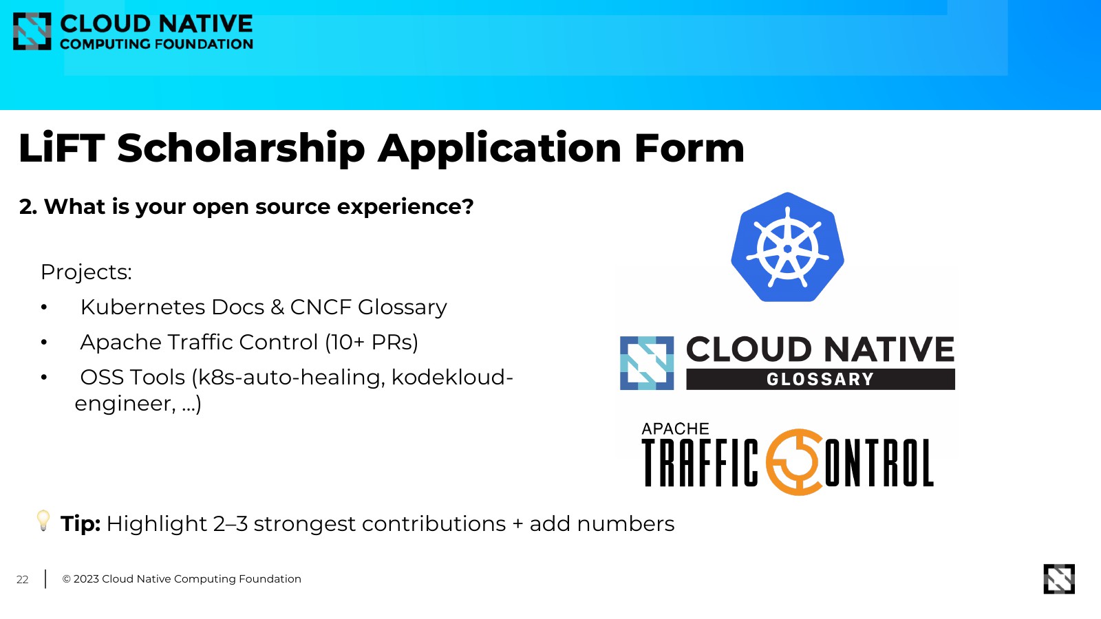 Question 2: open source experience