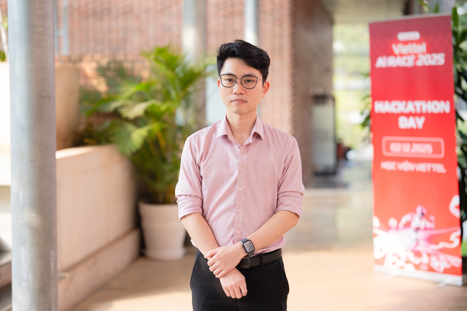 At the Viettel AI Race 2025 hackathon day