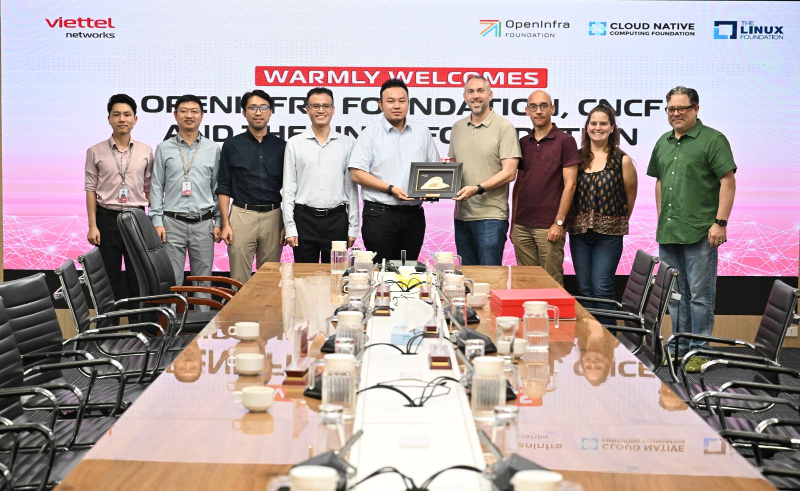 The OpenInfra Foundation, CNCF and Linux Foundation visit at Viettel Networks, Hanoi, 23 July 2026
